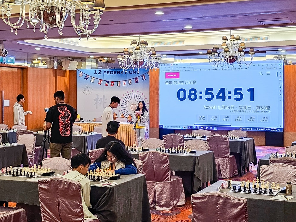 CTCA International Chess Open 台灣西洋棋國際公開賽,我們的第一場大型國際賽初體驗! - 第6張圖